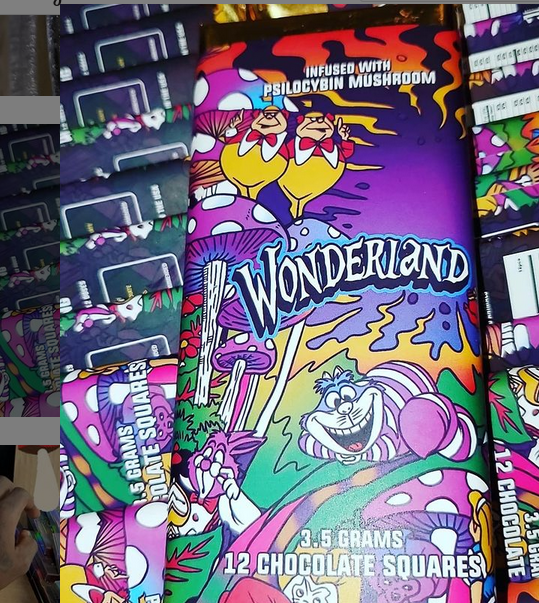 Wunderland 4G | Mushroom Infused Chocolate Bars